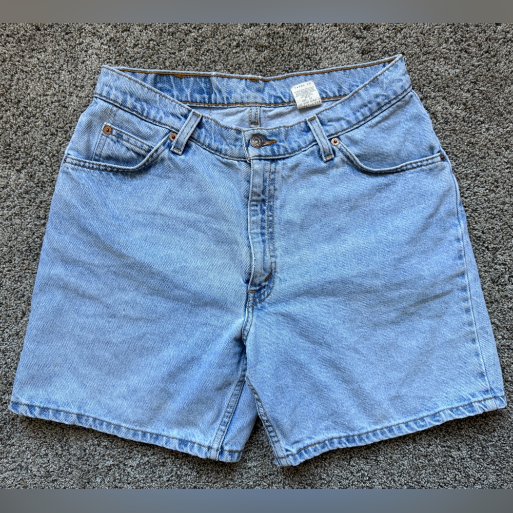 vintage levi's 967 denim shorts